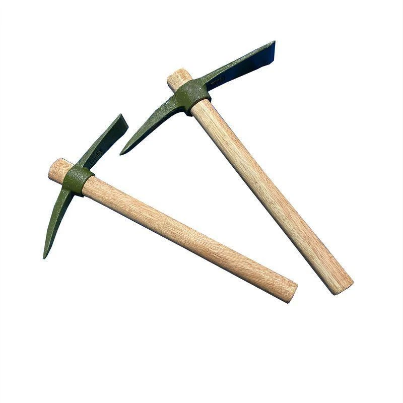 镐斧户外镐登山镐十字镐户外锄头军镐头挖笋树根迷你小洋镐农用