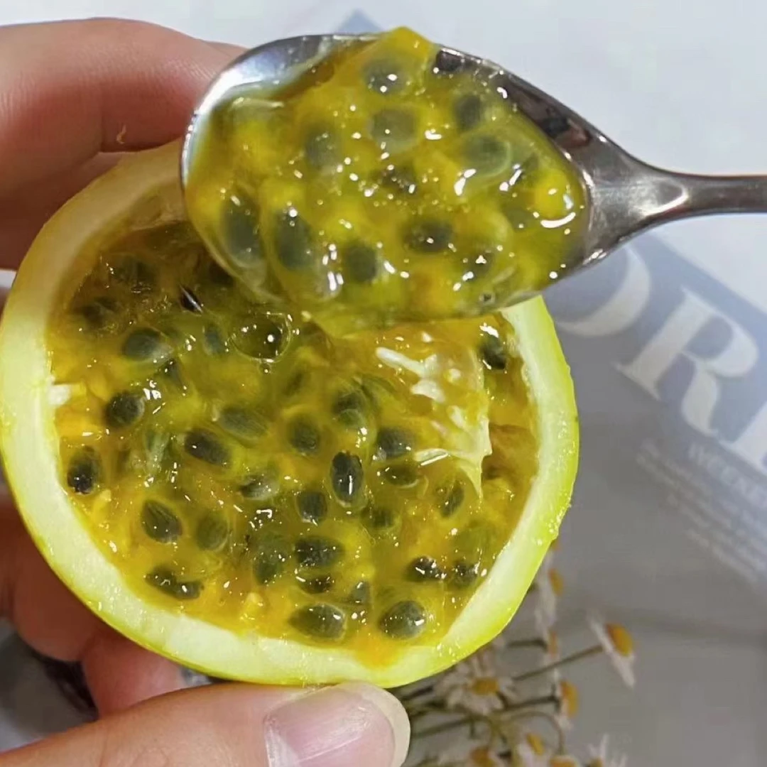 【直接吃】海南黄金百香果 甜的很 越皱越甜约 2斤