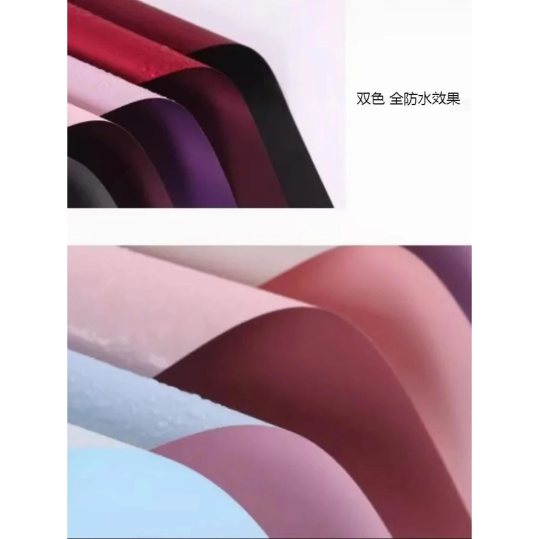 【新星资材】双色双面欧雅纸厂家直销防水加厚花束包装纸