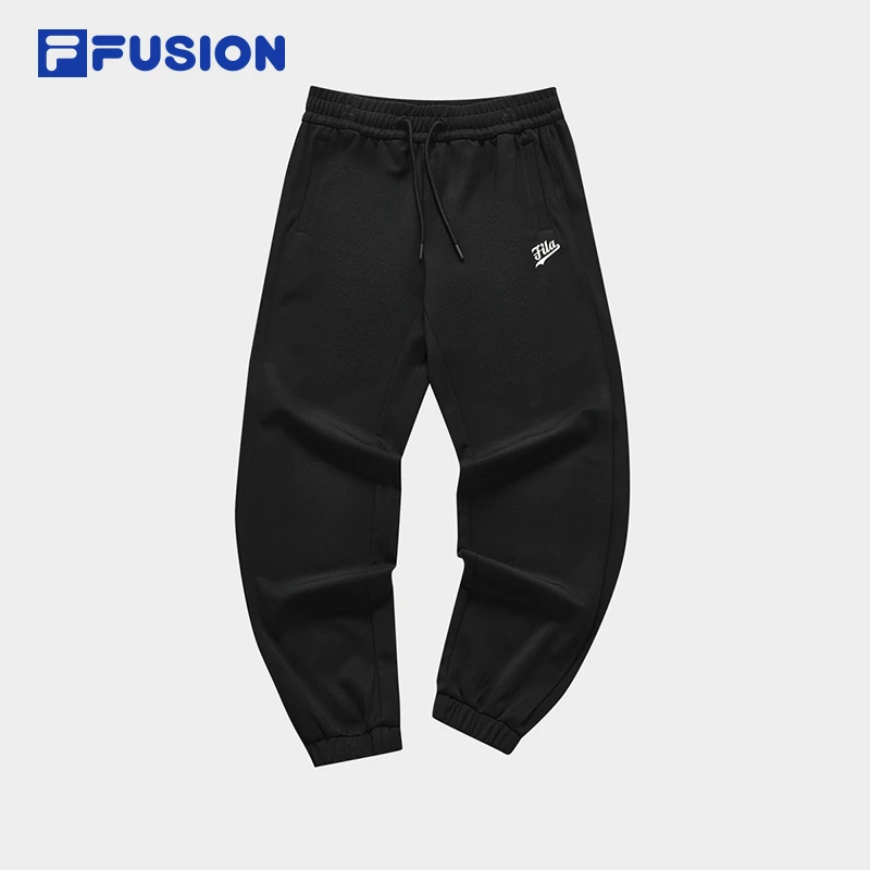 FILA斐乐春夏时尚潮流运动休闲微弹舒适透气梭织长裤T11W422602