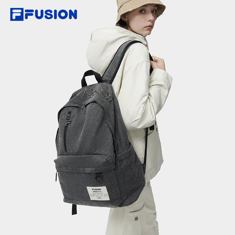 FILA斐乐潮牌24爆款时尚休闲学院潮流风经典书包双肩包T13U413102