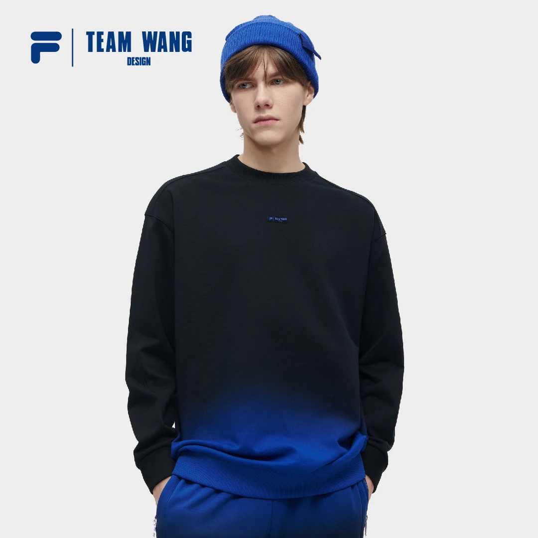 FILAFUSION X TEAM WANG design 2023合作系列针织卫衣T11U349204