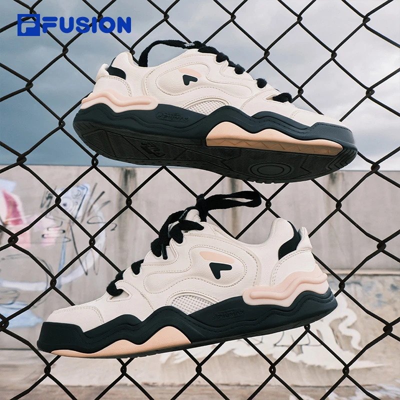 FILA斐乐时尚潮流运动休闲百搭舒适古女款专业滑板鞋T12W442307