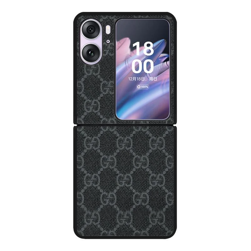 oppo find n2 flip小折叠手机壳n2 flip新款oppo折叠屏防摔素皮壳