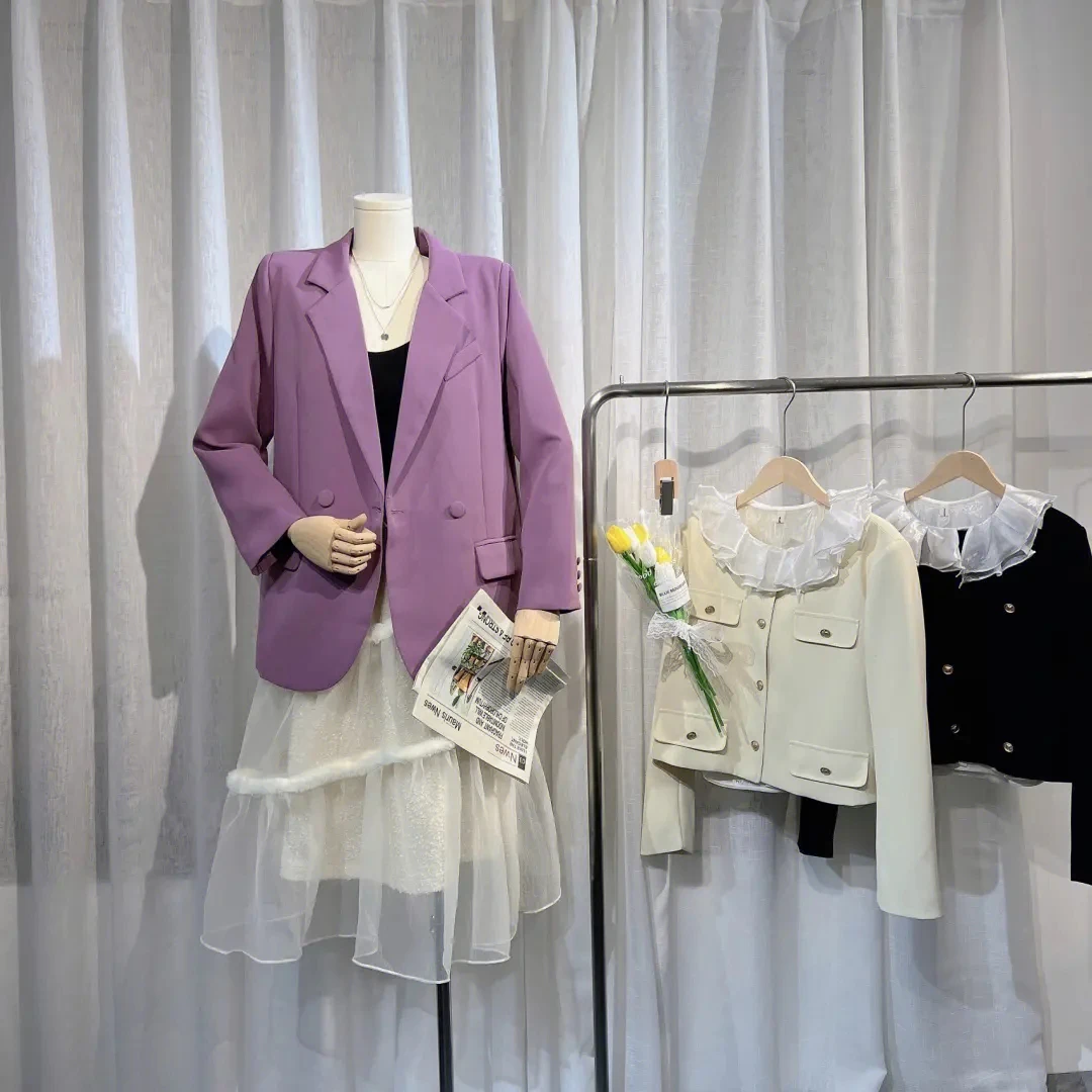 衣品阁女装外套偶有微瑕介意勿拍