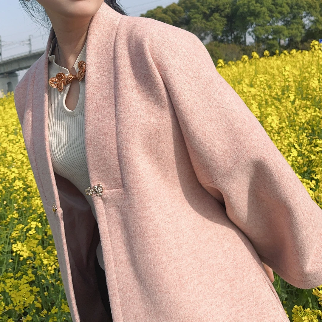 JY002设计师款女装新中式气质时尚百搭上衣女装宽松