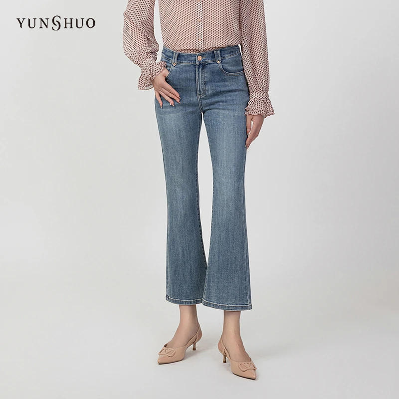 YUNSHUO 夏季新款牛仔裤 199874