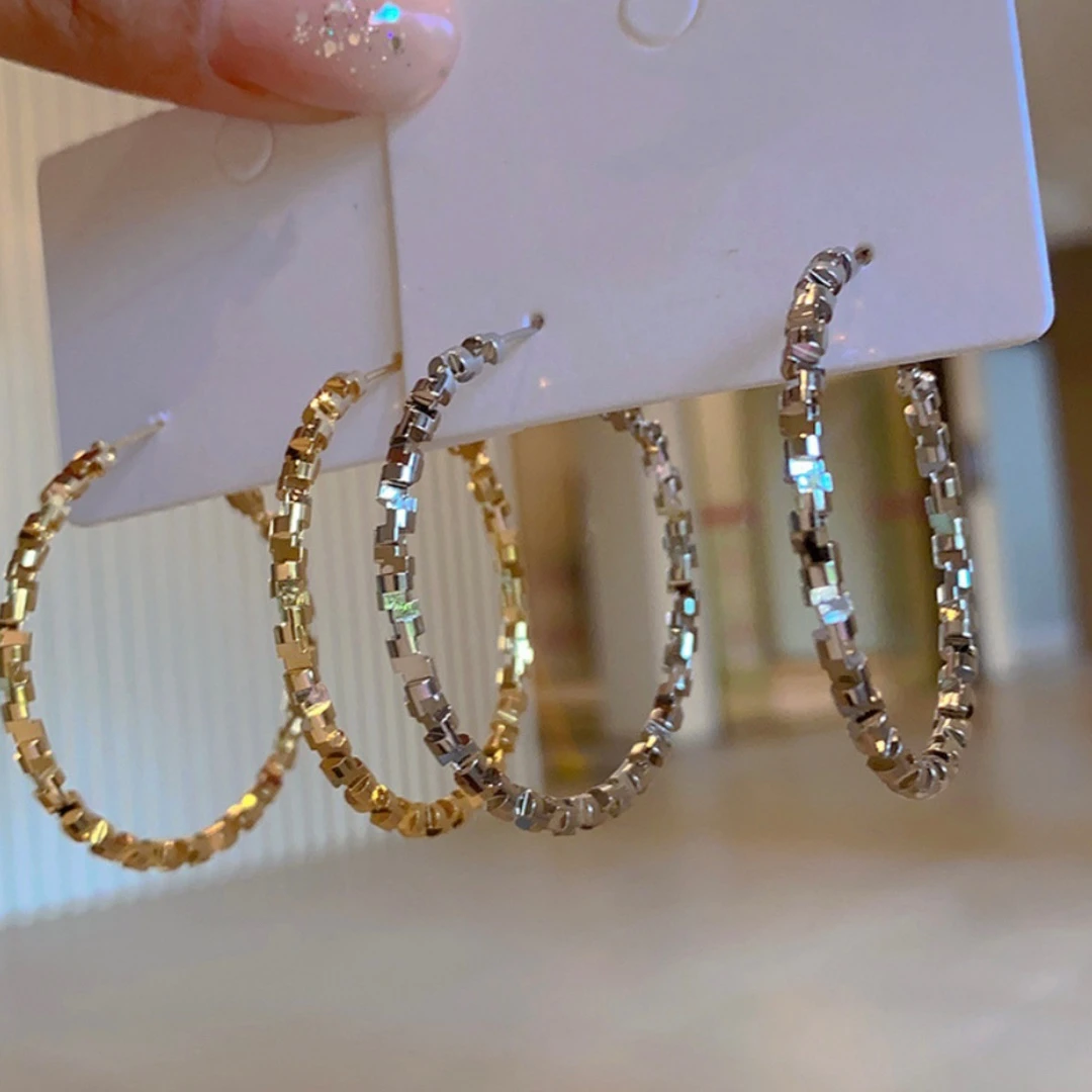 Kvdifala/卡帝法拉 铜合金耳饰 气质时尚百搭欧美简约个性经典S91