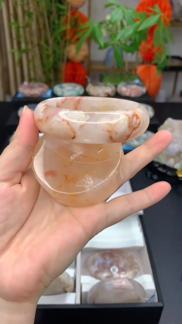 【闪购商品】石英质玉手镯未镶嵌C2248(60圈赠送镯心)