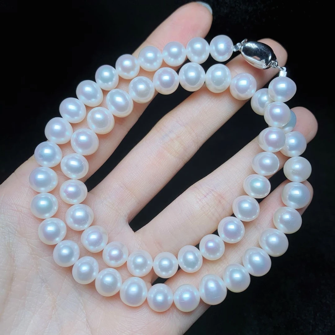 【云上叙】 V13790-P珍珠项链7-8mm（商城）