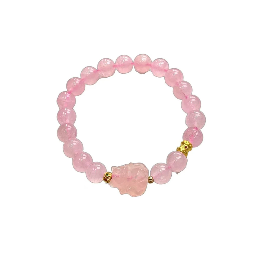 粉水晶手串 C01-253