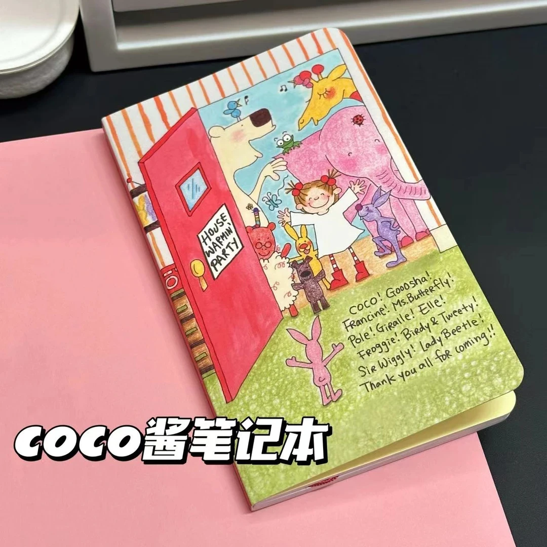 3本cc酱手账笔记本日程本日系学生可爱随身空白记事本子