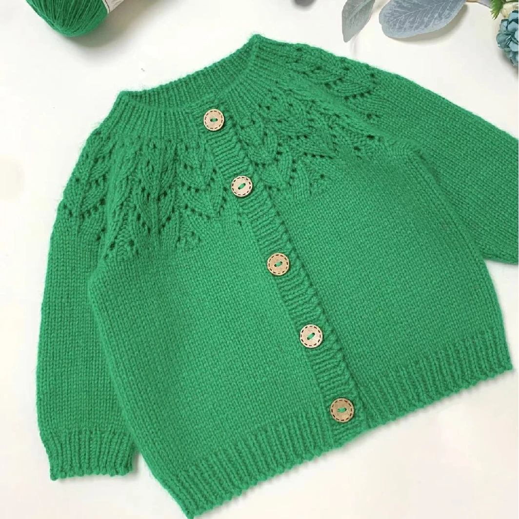 茉莉开衫材料包（非成品）一团一两山羊绒！