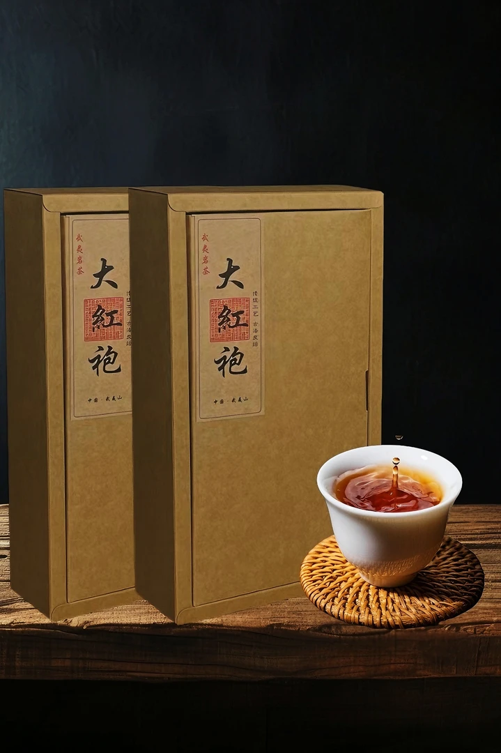 武夷岩茶大红袍浓香型清香花香直销礼盒乌龙茶