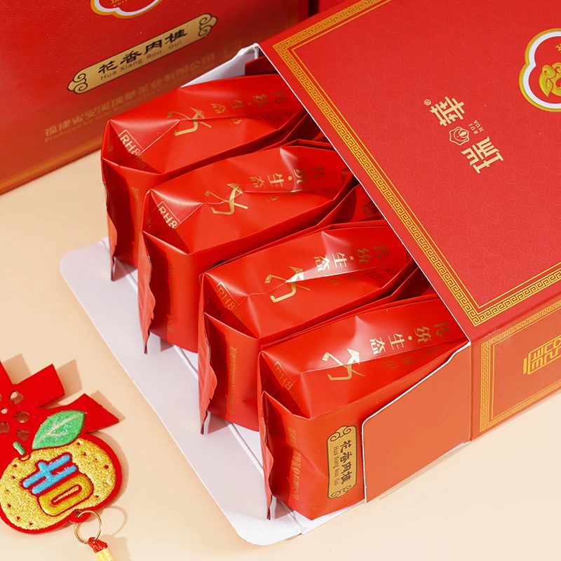 瑞华乌龙茶肉桂 RH8806花香肉桂 精致礼盒拜神送礼 一提四盒500g