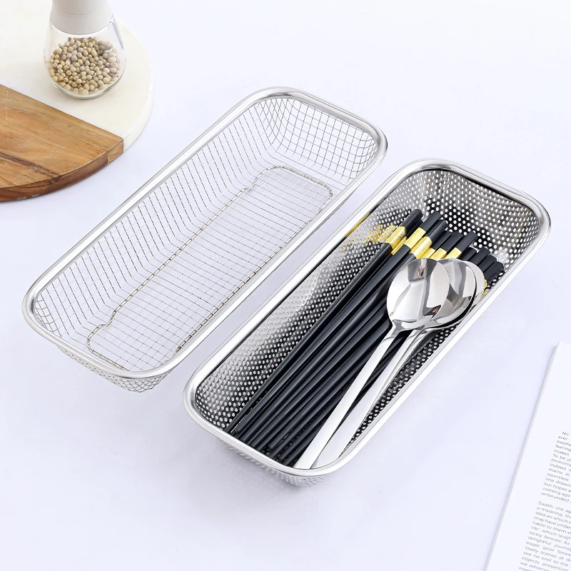 【直播好物】消毒柜专用筷子篮不锈钢筷子收纳盒筷子沥水篮