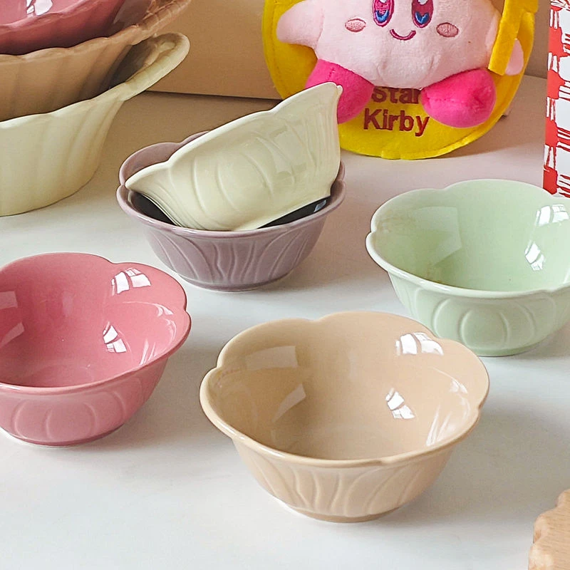 奶油ins风陶瓷蘸料碟沾料碟小吃碟家用火锅调料调味碟酱油醋碟M1