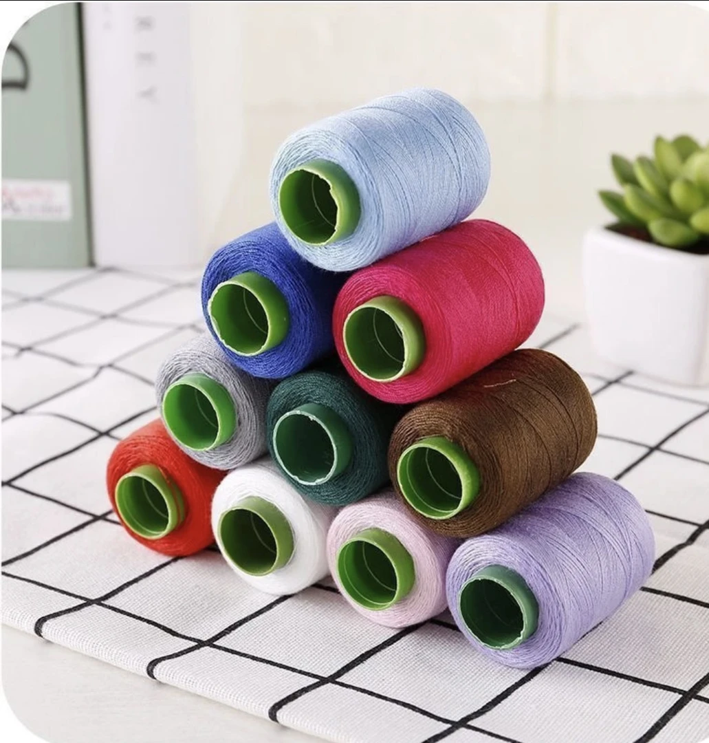 家用缝纫线手缝小卷402 缝纫线10个小卷