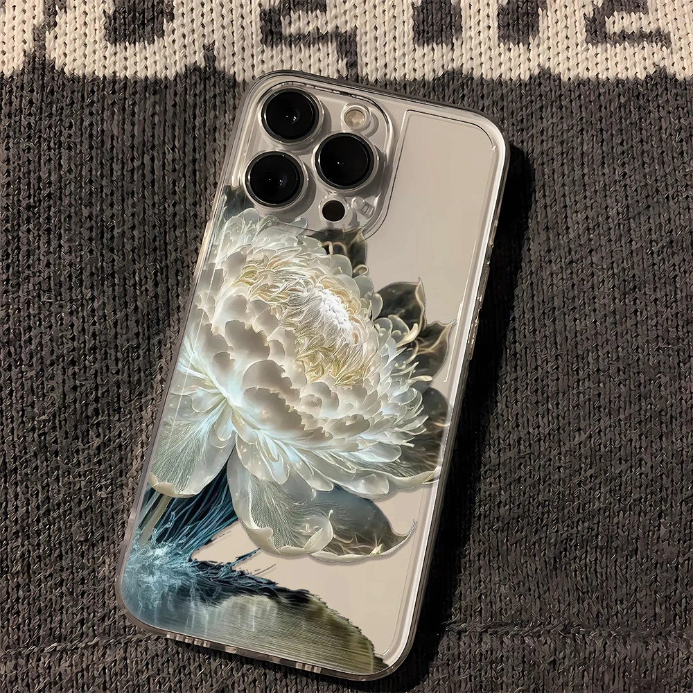 苹果华为oppo小米vivo炫彩莲花苹果14太空iphone13手机壳12软11