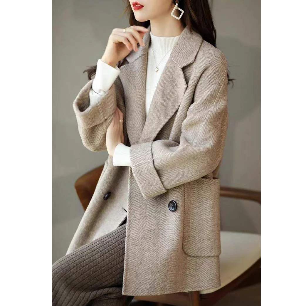 【401-500】秋冬清仓尾货外套双面呢大衣