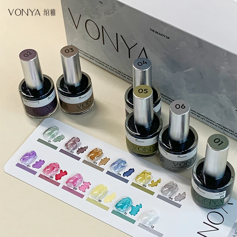 绾雅慵懒周末系列纯色晕染液流行全色套装