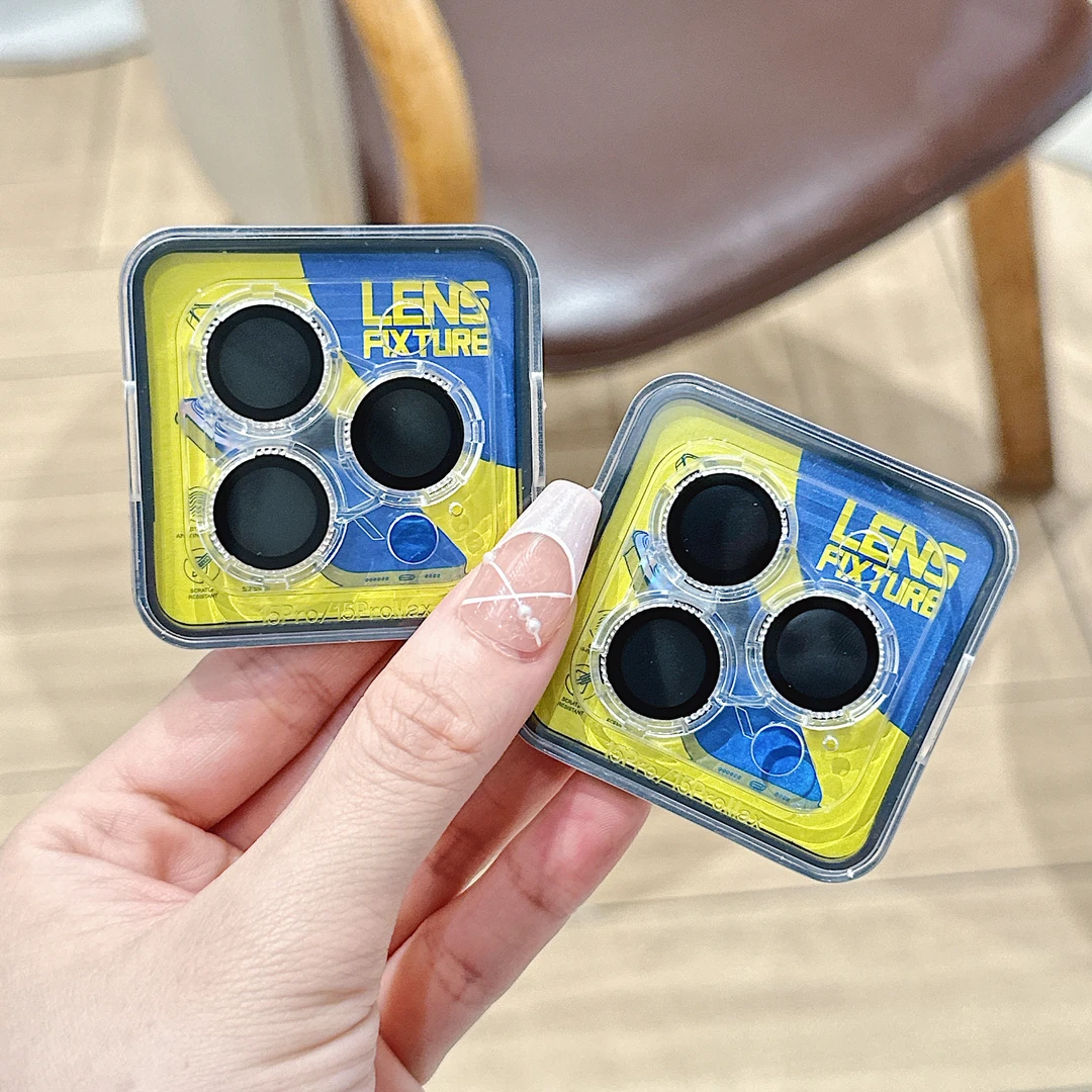 雕钻镜头膜适用15奢华iPhone14Promax高清苹果13后摄12镜头保护膜