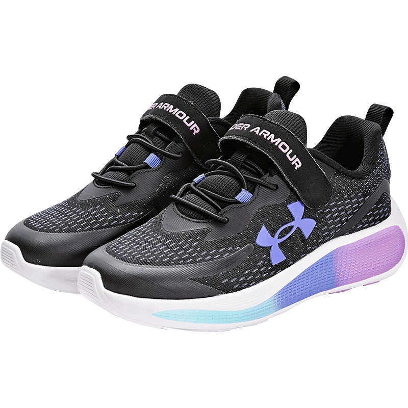 安德玛童鞋春秋新款儿童运动鞋透气舒适百搭女男童跑步鞋234111