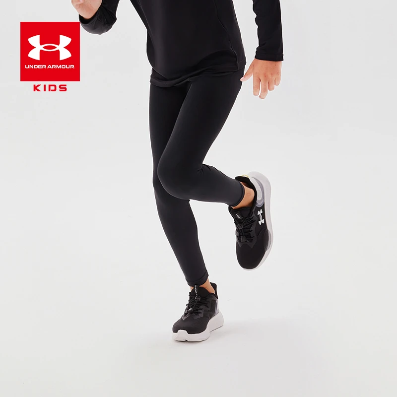 安德玛儿童户外运动舒适运动跑步弹力训练打底裤243111160DB