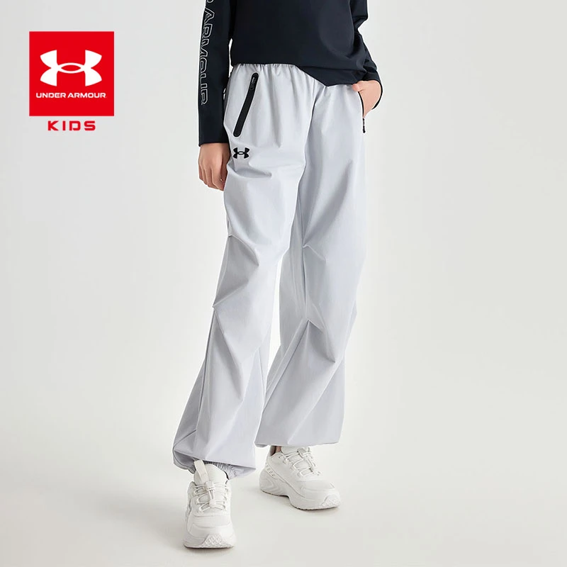 【梭织】Under Armour/安德玛儿童休闲透气户外训练运动裤243223128