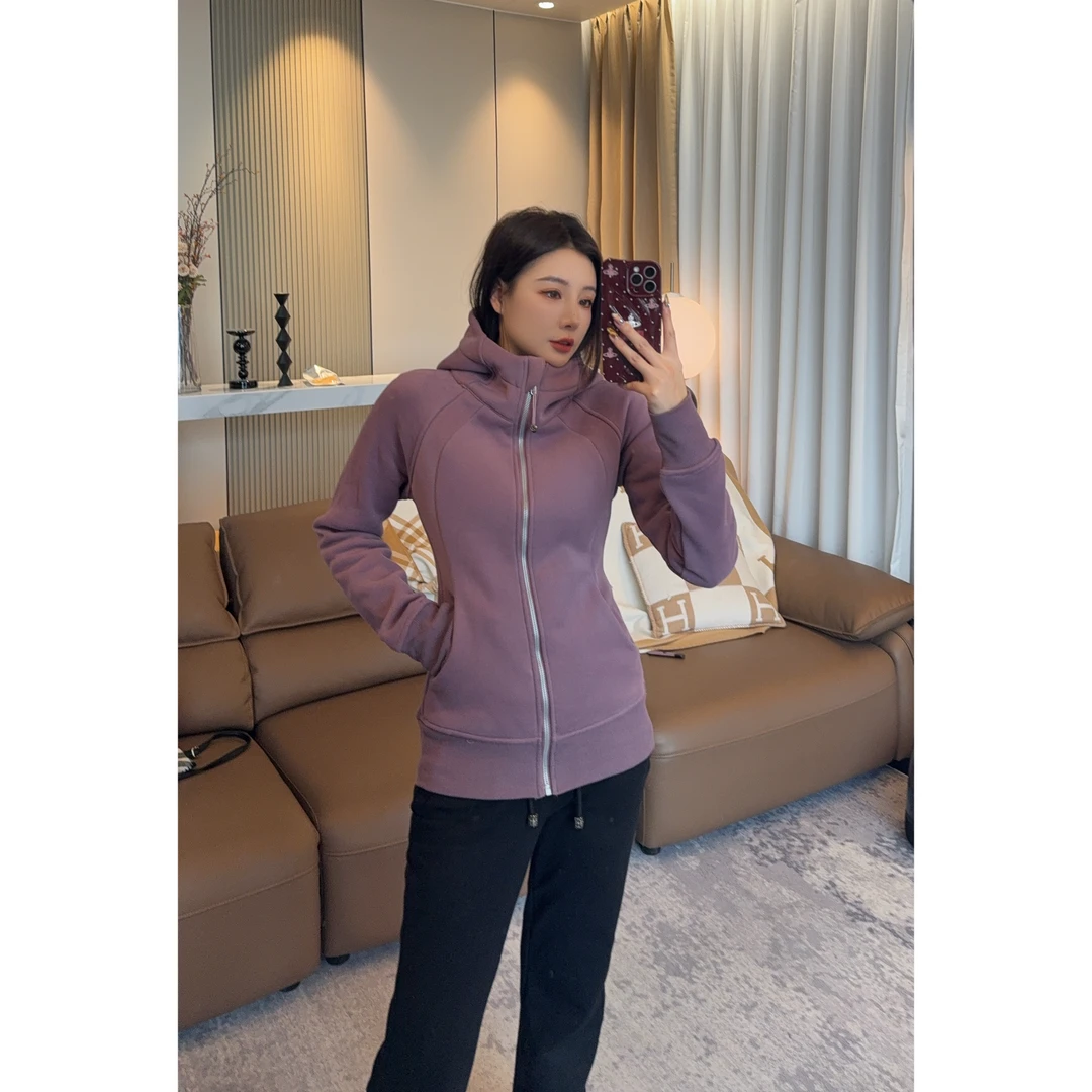 《An ni》Ani-B522 秋冬连帽“拉毛”休闲显瘦外套