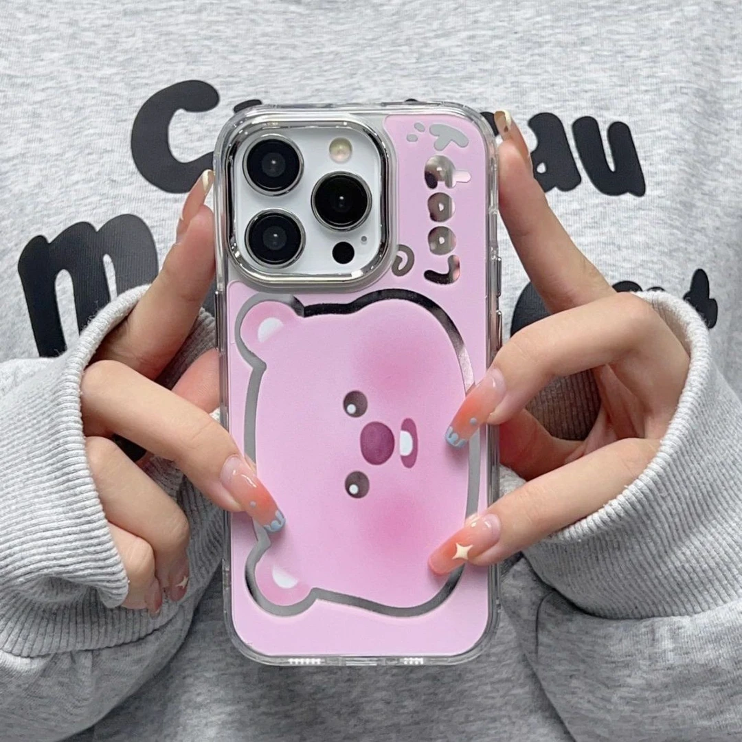 ins风苹果15适用13苹果12可爱14proMax手机壳iPhone11女款15卡通x