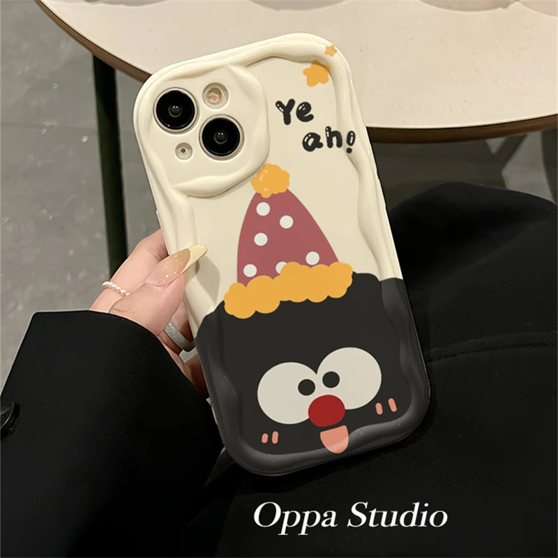 创意个性苹果15iphone14华为vivo小米oppo手机壳卡通全包荣耀软壳