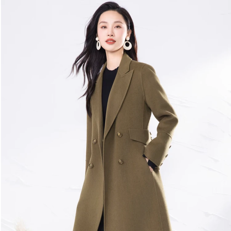 【达人专属】佳人苑毛呢外套女新款JX24N066