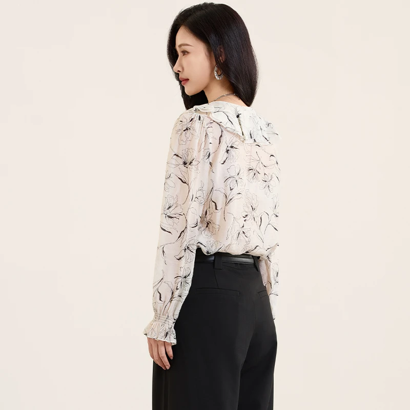 【达人专属】佳人苑衬衫女春季新款J412030