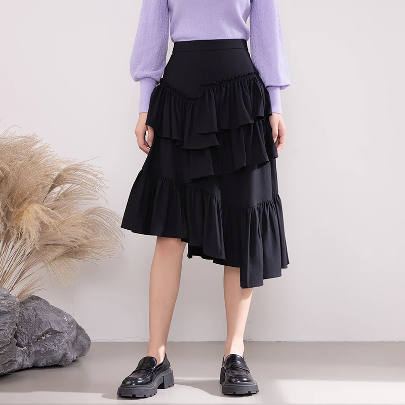 【达人专属】佳人苑冬季半身裙J246029