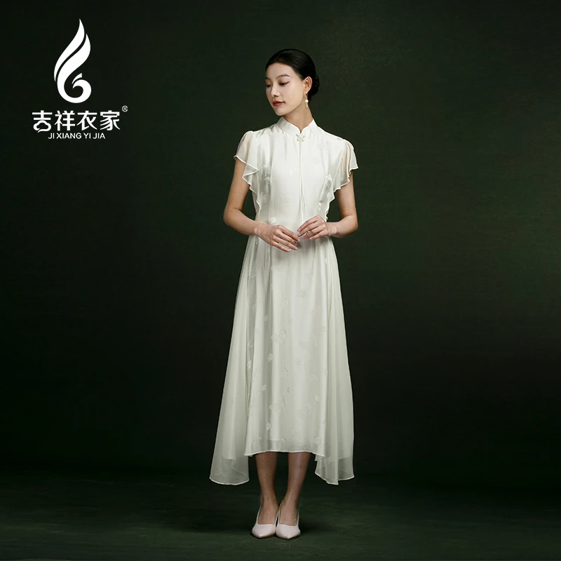 JIXIANGYIJIA/吉祥衣家玉蝶翩翩（连衣裙）922231014