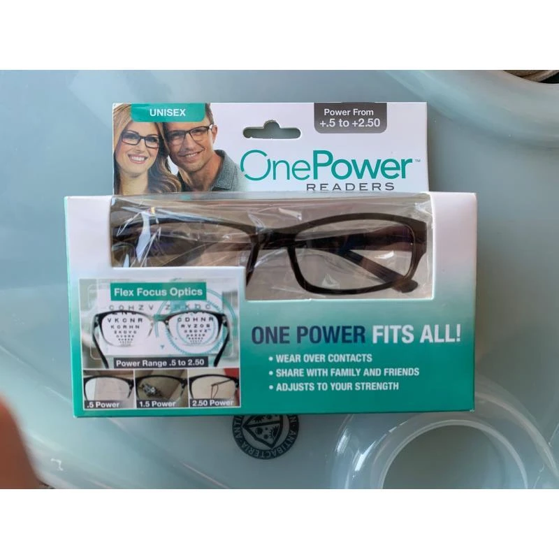 新款老花镜眼镜one power readers自动对焦眼镜 树脂高清通用