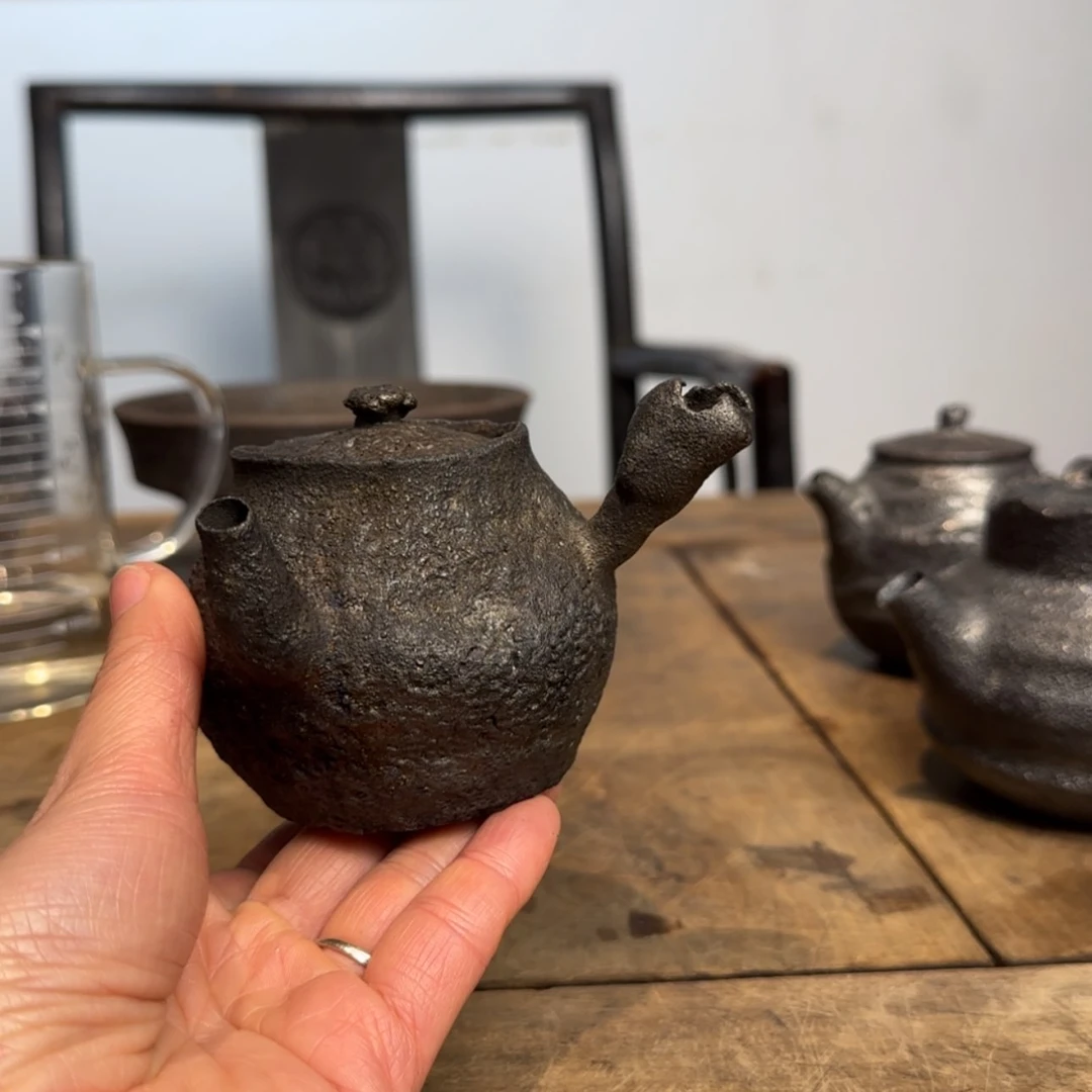 【闪购商品】砂器阶*侧把壶