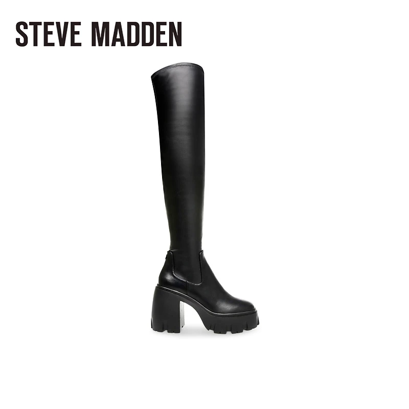 Steve Madden/思美登秋冬新款显瘦粗跟长筒过膝靴 OPERATIVE