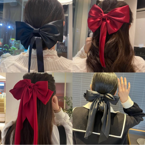 超大号网红气质显脸小蝴蝶结发夹