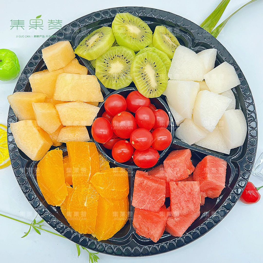 【商务六拼】甜橙+猕猴桃+千禧果+哈密瓜+西瓜+雪梨
