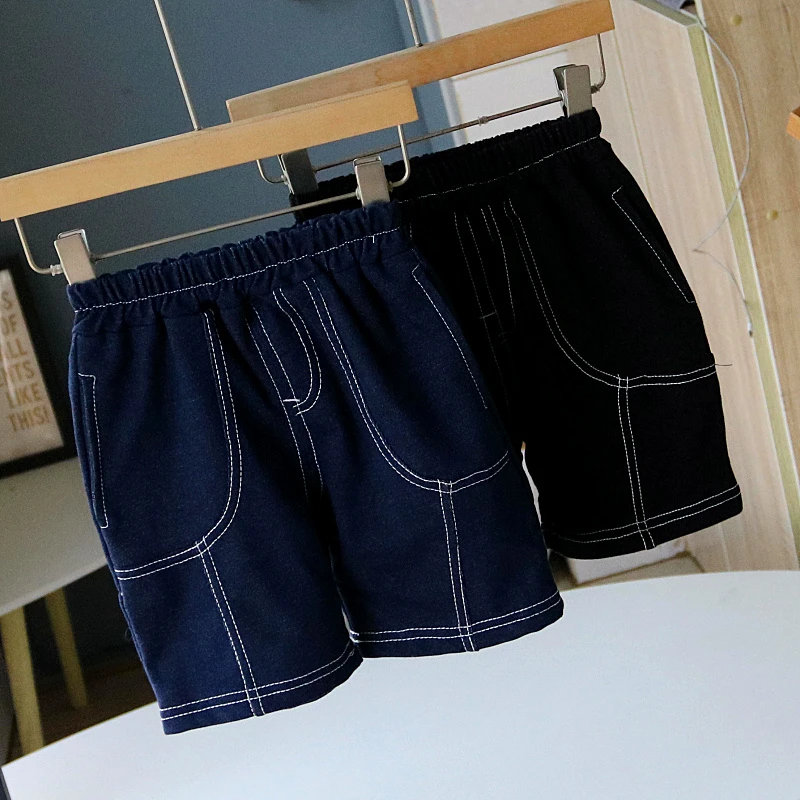 小童宝宝儿童婴儿外穿中裤子薄款潮男童短裤夏季五分裤童装1岁3岁