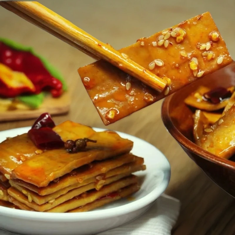 重庆麻辣小豆干100g*3袋严选开州小吃小零食豆腐干优质豆腐干零食