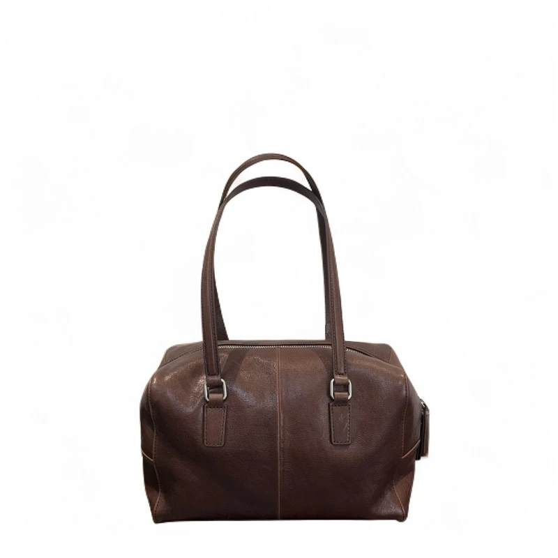 SONGZHI/松支头层牛皮复古小众机车女包-330017