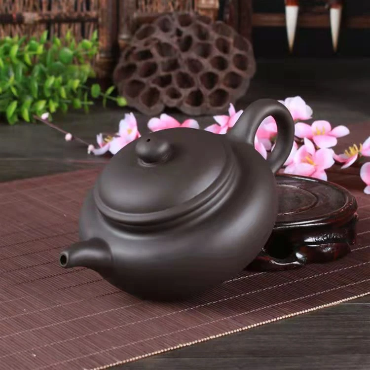 宜兴紫砂壶功夫茶壶茶具大红袍仿古紫砂壶泡茶花茶去火紫砂壶家用