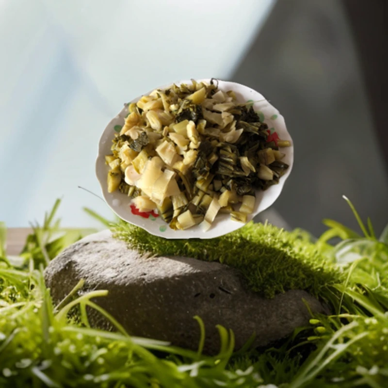 河南信阳商城大别山农户自家种植新鲜土青菜腌制500g-3000 g