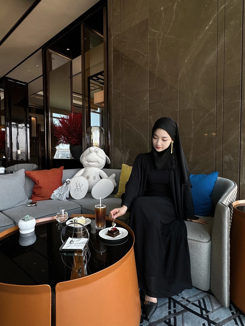 马来西亚气质披风裙