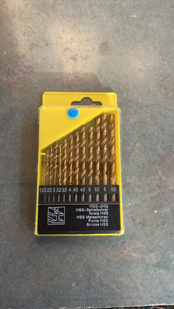 麻花钻13只1.5-6.5盒装