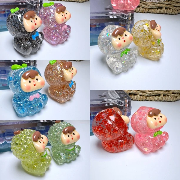 【水果崽崽】新款水果崽崽创意 DIY 饰品树脂工艺可爱