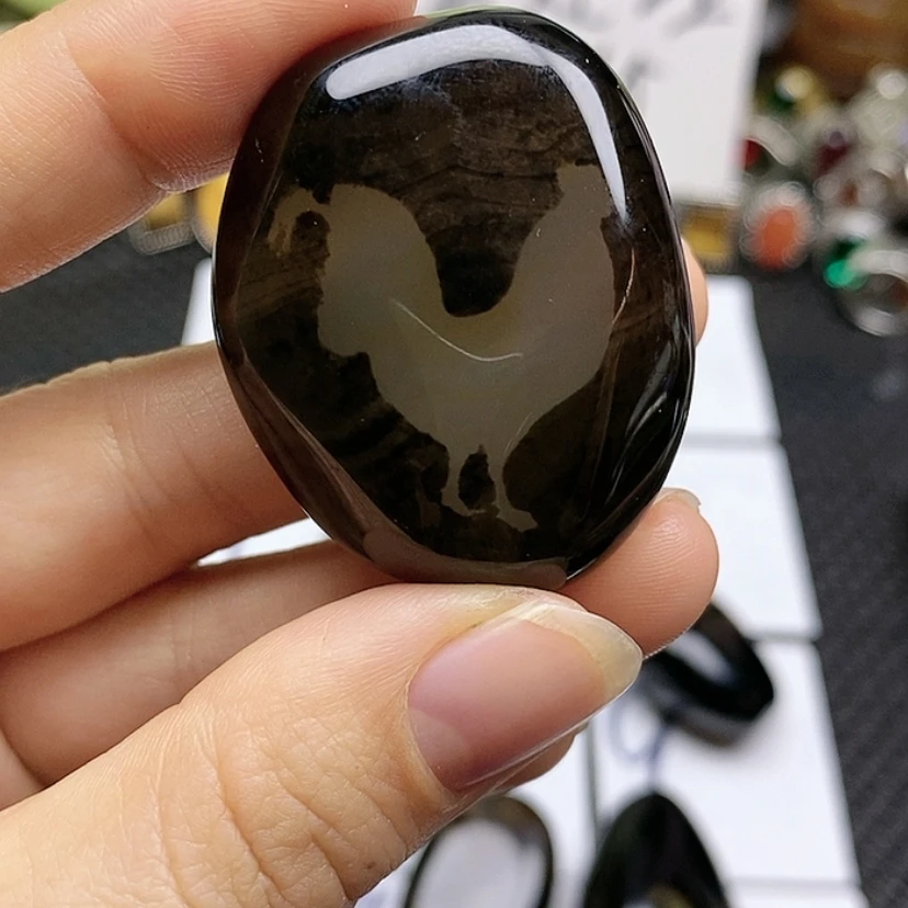 【闪购商品】玛瑙/玉髓颈饰未镶嵌时****1